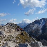 Ausblick am Weisshorngipfel