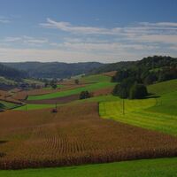 Weite Blicke in die Landschaft