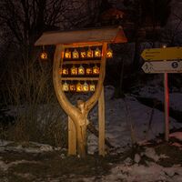 Laternenweg in Bramberg