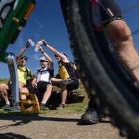 Mountainbikergruppe