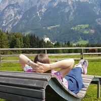 Relaxen mit Bergblick