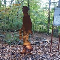 Informationstafel zum Weg