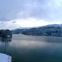 Reintalersee Winterstimmung