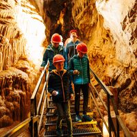 Obir Tropfsteinhöhle Familie