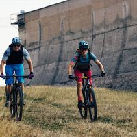 Schiefergebirgstrophy - Das Speicherbecken der Hohenwarte im Hintergrund