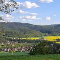 Blick über Fischersdorf u. Breternitz