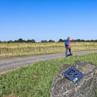Der Weg ist eindeutig beschildert