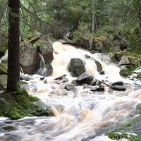 Karhunahas ist ein Gebiet von natürlicher Schönheit in der Region Töysänpera in Petäjävesi.