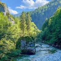 Ache entlang der MTB Tour "465 Rund um den Guffert"