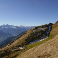 das Statzerhaus am Gipfel des Hundstein