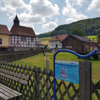 Fahrradkirche am R17 und Efze Vital Weg