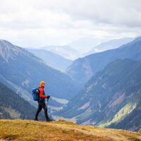 Blick vom Hubenbauertörl durch das Kleinsölker Untertal nach Norden