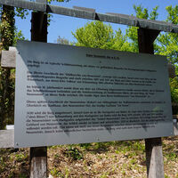 Tafel an der Ruine Neuenstein