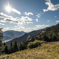 Trekking in Richtung Capanna Albagno