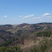 Gruberwarte: Aussicht nach Nordwest
