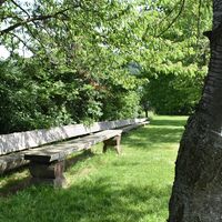 Die längste Bank Sachsens
