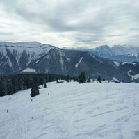 Traumhafter Ausblick von der Spielbergalm