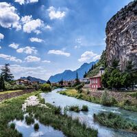 Der Fluss Sarca