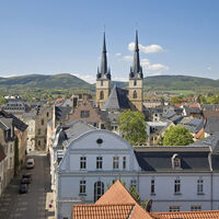 Panorama Stadt Saalfeld