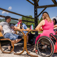 Rast in der Harpfe