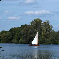 Segeln auf dem Adolfosee in Ratheim