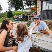 Einkehr bei der Offnerhütte