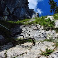 Im Dr. Julius-Mayr-Weg (Klettersteig)