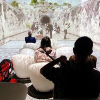 Immersiver Film im Standorthaus von Fonseraanes