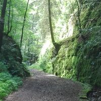 Beginn der Landgrafenschlucht bei Eisenach
