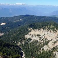Blick über die Bletterbachschlucht