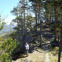 über der Luckerten Wand Ausblick