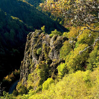 Der Scharfenstein im Oberen Münstertal