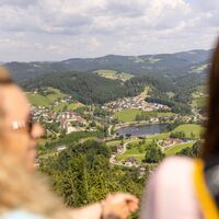 Ausblick Heimkehrerkreuz Waldhausen