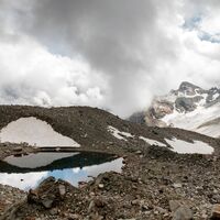 Gletschersee am Litzner Sattel