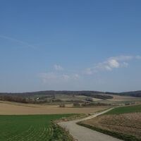 Abstieg vom Hirschberg