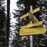 Aufstieg oberhalb Blättertal