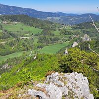 Ausblick Eselstein u.a. nach Klamm