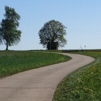Das "Hüttle" auf der Höhe von Zainen