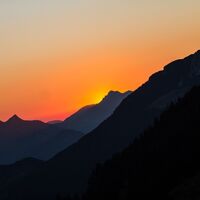 Kufstein_Stripsenjochhaus_Sonnenuntergang_Wilder Kaiser