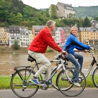 Der Mosel-Radweg bei Cochem