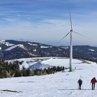 Jetzt beginnt der steile Aufstieg