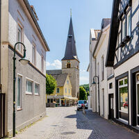 Blick vom Alten Markt zur St. Jacobi Kirche