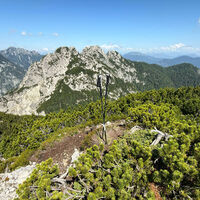 [ M.te Sciober grande ] Am Monte Sciober grande, 1.845m