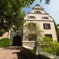 Herrenhaus von Schloss Landsberg nahe Essen