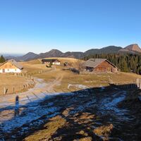 Faistenauer Schafberg hinter Feichtensteinalm