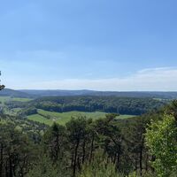 Ausblick vom Leininger Burgenweg