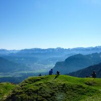 Gipfelpanorama auf der Notkarspitze