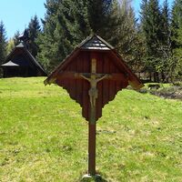 Aufstieg nach dem Talhof, Holzkirche