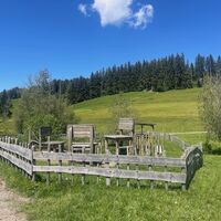 Ein schönes Rastplätzchen am Wegesrand