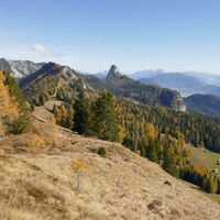 Bärenfeuchtmölbing, Hochtausingunten und unten die Stoiringalm